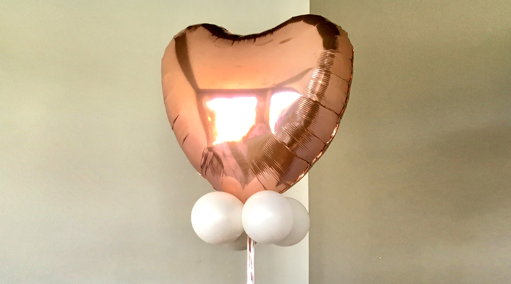 Die neue Ballonfarbe „Rose – Gold“